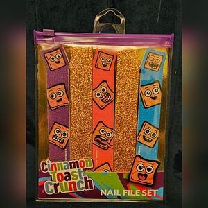 Cinnamon Toast Crunch Nail File Set NEW